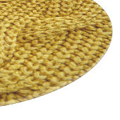 Planche À Découper Sweater jaune douillet : Arrière - plan texturé (Coin)