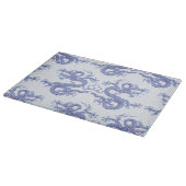 Planche À Découper Swirling Dragon in Blue and Purple (Coin)