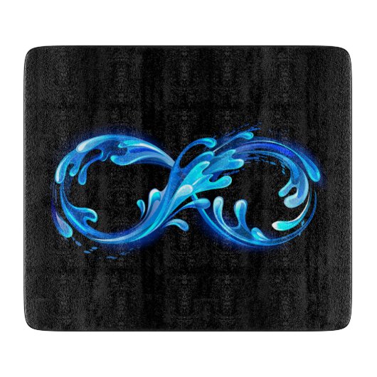 Planche À Découper Symbol Infinity of Cold Clear Water (Devant)