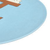 Planche À Découper Symbole de chocolat amusant Pi enseignant math (Coin)