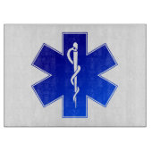 Planche À Découper Symbole de Medical EMS (Devant)