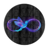 Planche À Découper Symbole de Neon Infinity par Glowing Hummingbird (Devant)