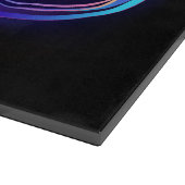 Planche À Découper Symbole de Neon Infinity par Glowing Hummingbird (Coin)