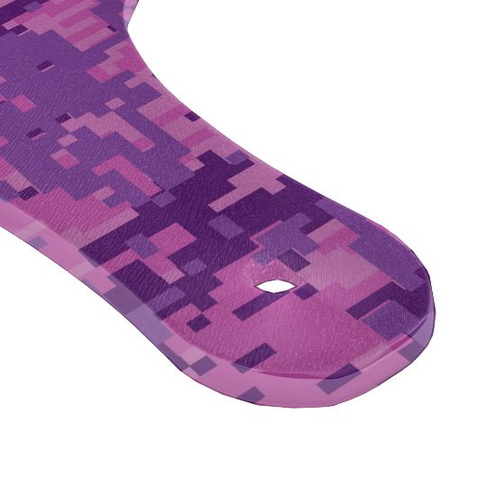 Planche À Découper Symbole de Pisces Zodiac sur Fuchsia Digital Camo (Coin)