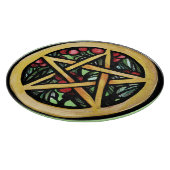 Planche À Découper Symbole de solstice hivernal Yule Pentacle Pagan (Coin)