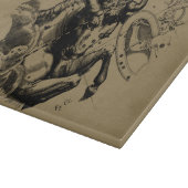 Planche À Découper Symbole de Taurus Constellation Hevelius circa 169 (Coin)