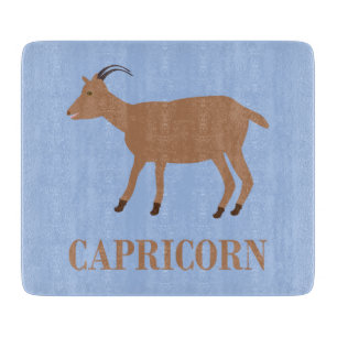 Planche À Découper Symbole étoile Capricorne Chèvre