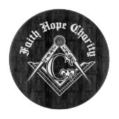 Planche À Découper Symbole franc-maçonnerie (Devant)