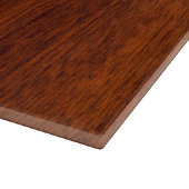 Planche À Découper Symbole Leo Zodiac en bois de mahogany (Coin)