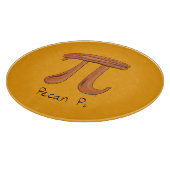 Planche À Découper Symbole Pecan Pi mignon Math enseignant cadeau (Coin)