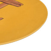 Planche À Découper Symbole Pecan Pi mignon Math enseignant cadeau (Coin)