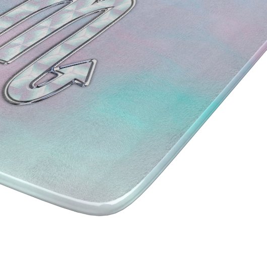 Planche À Découper Symbole Scorpio Zodiac en style perle (Coin)