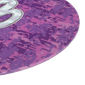 Planche À Découper Symbole Virgo Zodiac Camouflage numérique Fuchsia  (Coin)