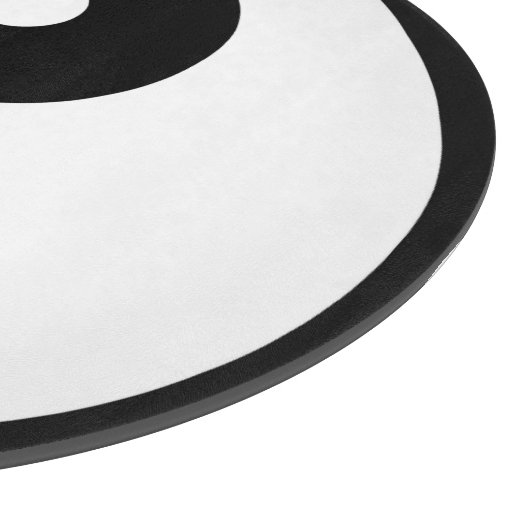 Planche À Découper Symbole Yin Yang - tatouage solide design 2 (Coin)