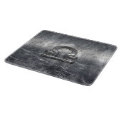 Planche À Découper SYMBOLE Zodiaque Libra Style Acier argenté (Coin)