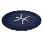 Planche À Découper Symbole Zodiaque sur l'impression en fibre de carb (Coin)