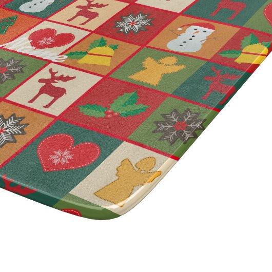 Planche À Découper Symboles de Noël Medley Art Thunder_Cove (Coin)