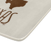 Planche À Découper Symboles du Texas, Etat du Texas, brun (Coin)