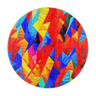 Planche À Découper Symphonie couleur Abstraite