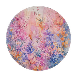 Planche À Découper Symphonie secrète des fleurs