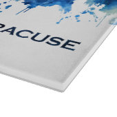 Planche À Découper Syracuse USA Skyline Blue (Coin)