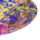 PLANCHE À DÉCOUPER TABLA DE CORTAR, PASAPALERA, QUESOS, EN CRISTAL (Coin)