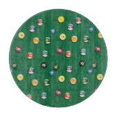 Planche À Découper Table de billard de nuit de jeu Billard Shark (Devant)