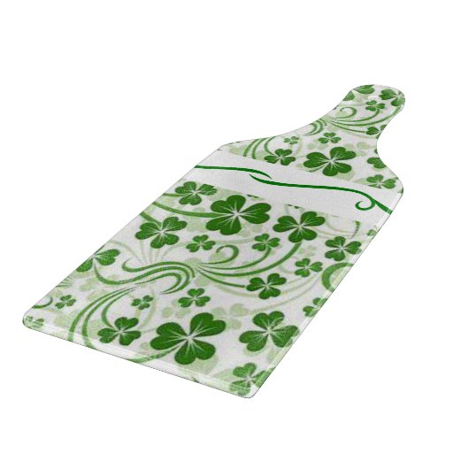 Planche À Découper Table de coupe de verre Bonne Saint Patrick's Day (Coin)