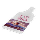 Planche À Découper Table de coupe de verre Saint-Valentin (Coin)