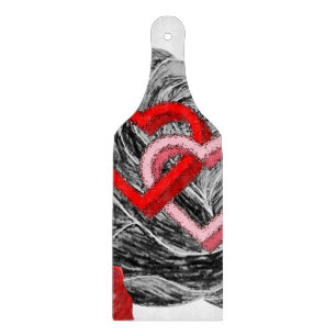 Planche À Découper Table de coupe de verre Saint-Valentin