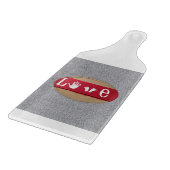 Planche À Découper Table de coupe de verre Saint-Valentin (Coin)