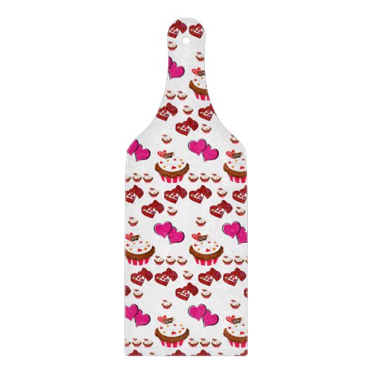 Planche À Découper Table de coupe de verre Saint-Valentin (Devant)