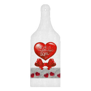 Planche À Découper Table de coupe de verre Saint-Valentin