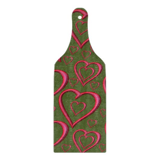 Planche À Découper Table de coupe de verre Saint-Valentin (Devant)