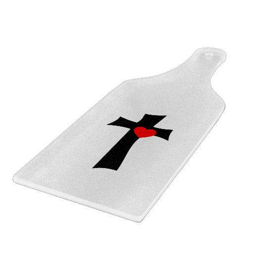 Planche À Découper Table de coupe de verre Saint-Valentin (Coin)