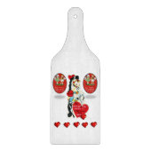 Planche À Découper Table de coupe de verre Saint-Valentin (Devant)