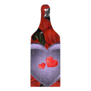 Planche À Découper Table de coupe de verre Saint-Valentin
