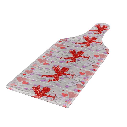 Planche À Découper Table de coupe de verre Saint-Valentin (Coin)