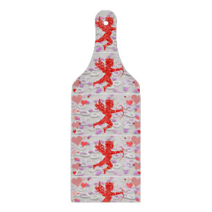 Planche À Découper Table de coupe de verre Saint-Valentin