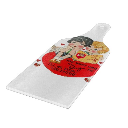 Planche À Découper Table de coupe de verre Saint-Valentin (Coin)