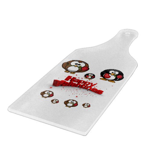 Planche À Découper Table de coupe de verre Saint-Valentin (Coin)