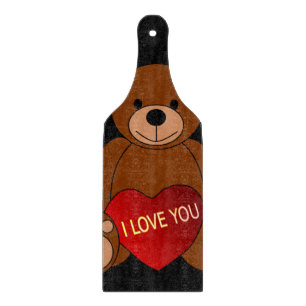 Planche À Découper Table de coupe de verre Saint-Valentin