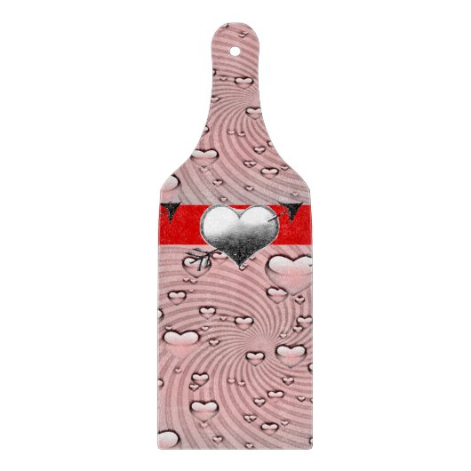 Planche À Découper Table de coupe de verre Saint-Valentin (Devant)