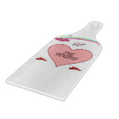 Planche À Découper Table de coupe de verre Saint-Valentin (Coin)