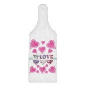 Planche À Découper Table de coupe de verre Saint-Valentin (Devant)