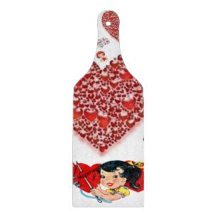 Planche À Découper Table de coupe de verre Saint-Valentin