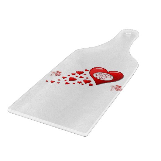 Planche À Découper Table de coupe de verre Saint-Valentin (Coin)