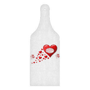 Planche À Découper Table de coupe de verre Saint-Valentin