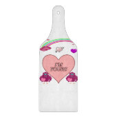 Planche À Découper Table de coupe de verre Saint-Valentin (Devant)