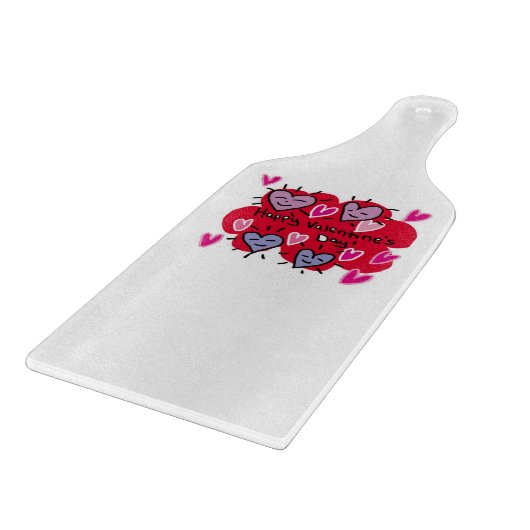 Planche À Découper Table de coupe de verre Saint-Valentin (Coin)